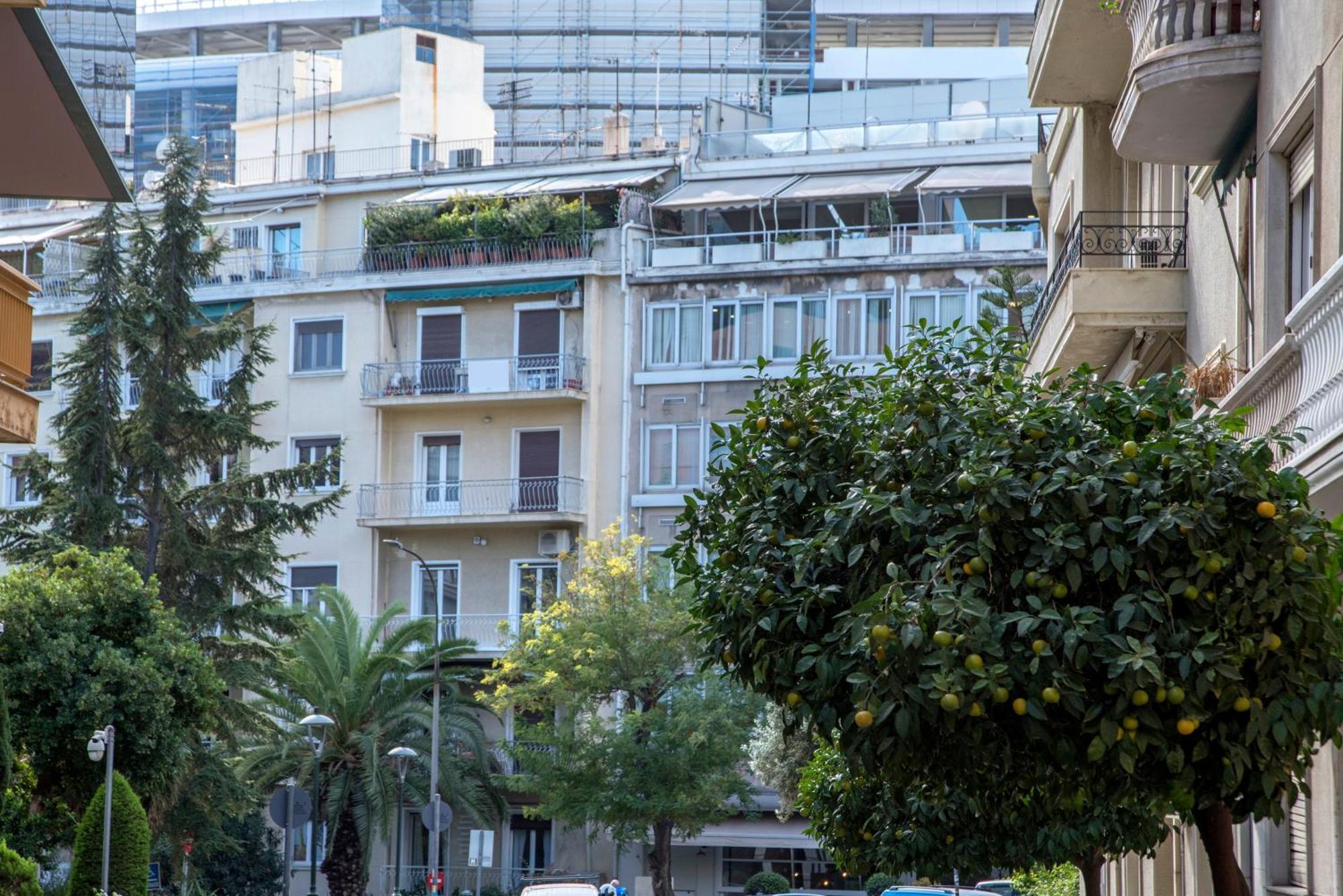 Modern Ilisian Apartment Atenas Exterior foto