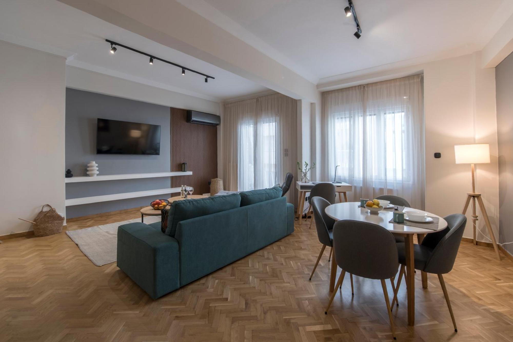 Modern Ilisian Apartment Atenas Exterior foto